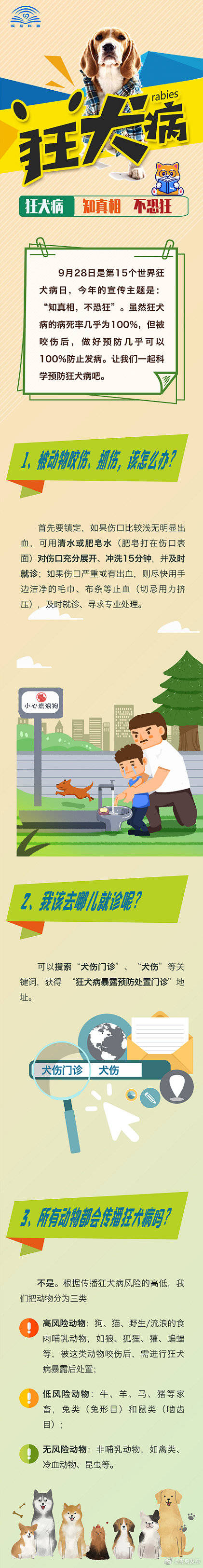 科学|今天是世界狂犬病日！中疾控提醒：知真相，不恐狂