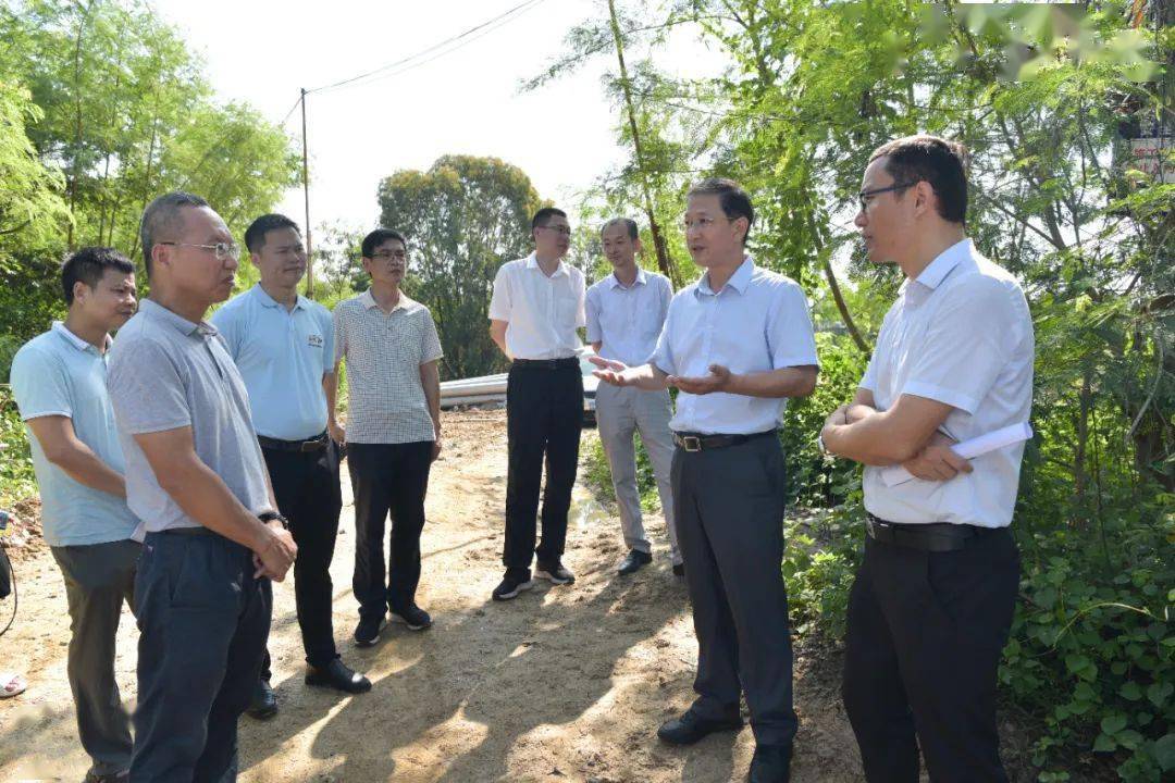 王利生巡河时要求:打造水景观 让城市堤防成为一道靓丽岸线