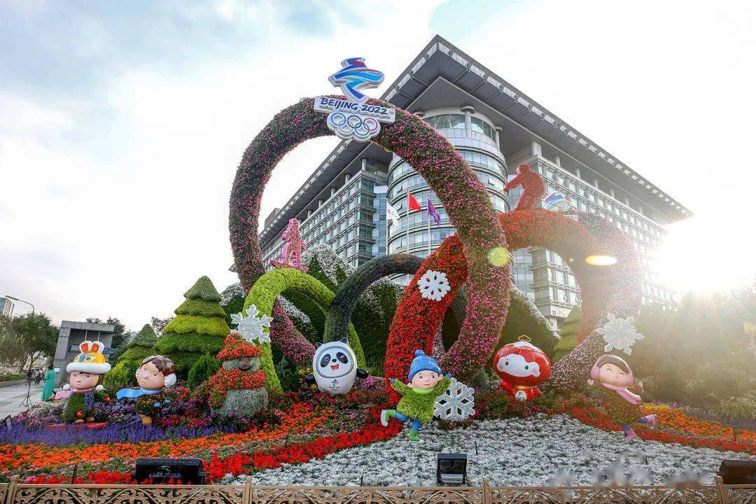 视点祝福祖国母亲！来看天安门长安街花坛美景