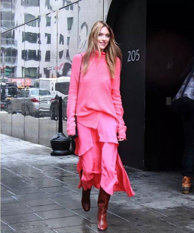 -End- 毛衣+裙子，最气质打开方式，时髦炸了！