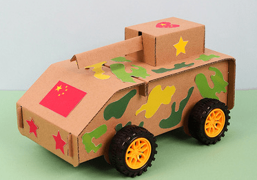 手工制作:陆战之王坦克车★绘本阅读《我爱你中国》★伟大的中华
