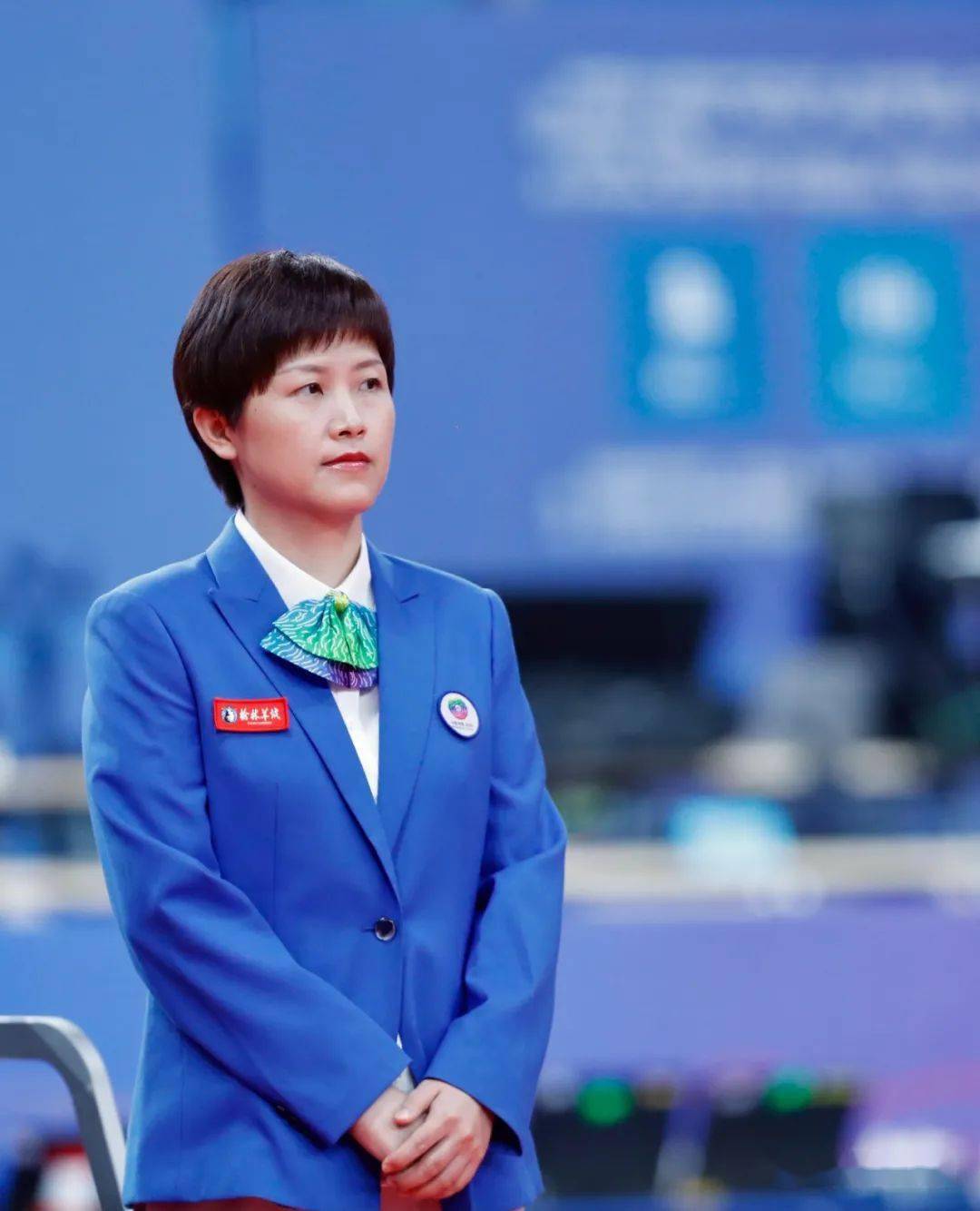 sus追梦人从乒乓球运动员到国际级蓝牌裁判员我校教师朱玲连续两届执