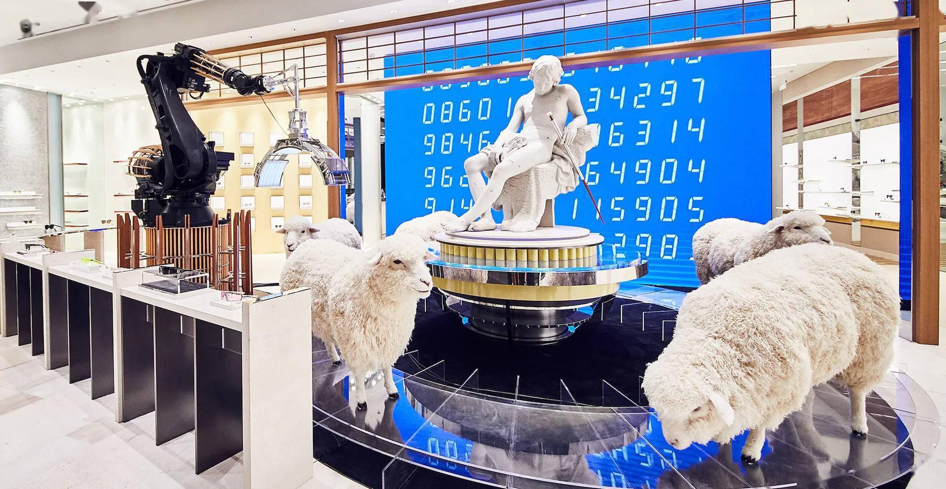 将赛博朋克搬到现实让仿生人遇见电子羊这届线下门店太卷了