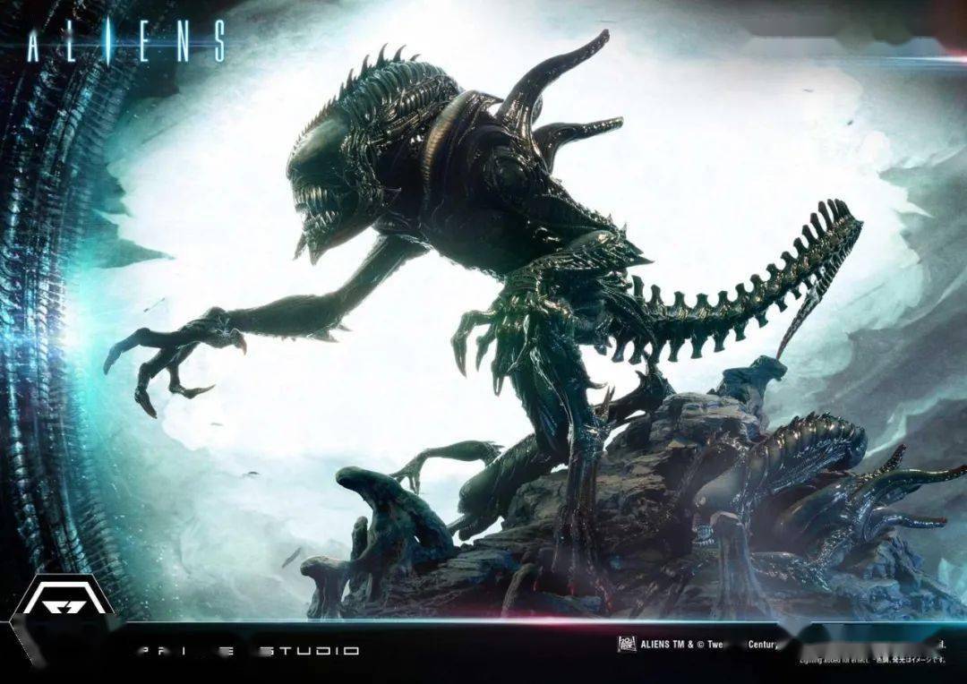 美系异形独特品种登场prime1studio新品14异形漫画獠牙外星人bonus版