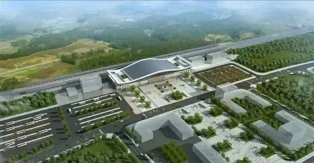 达州高铁南站走向线路曝光