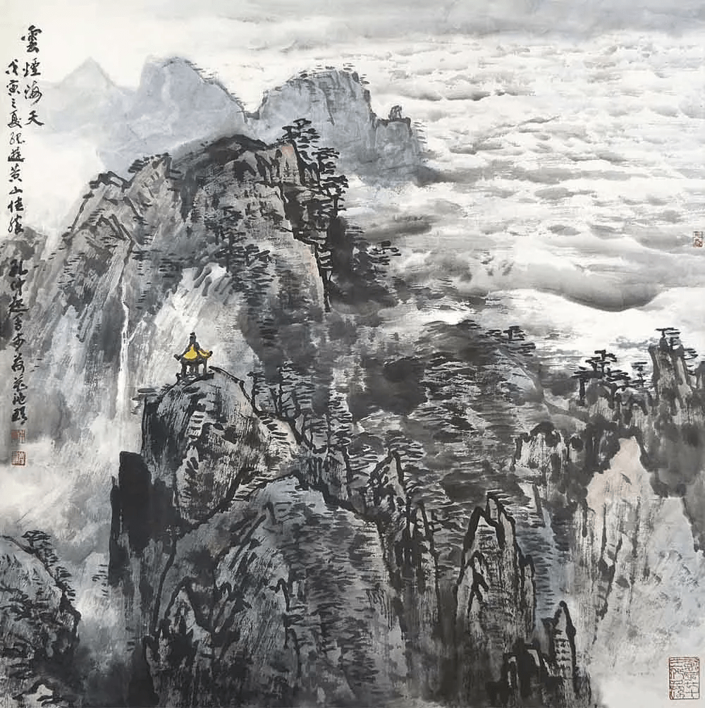 孔仲起国画作品欣赏图片