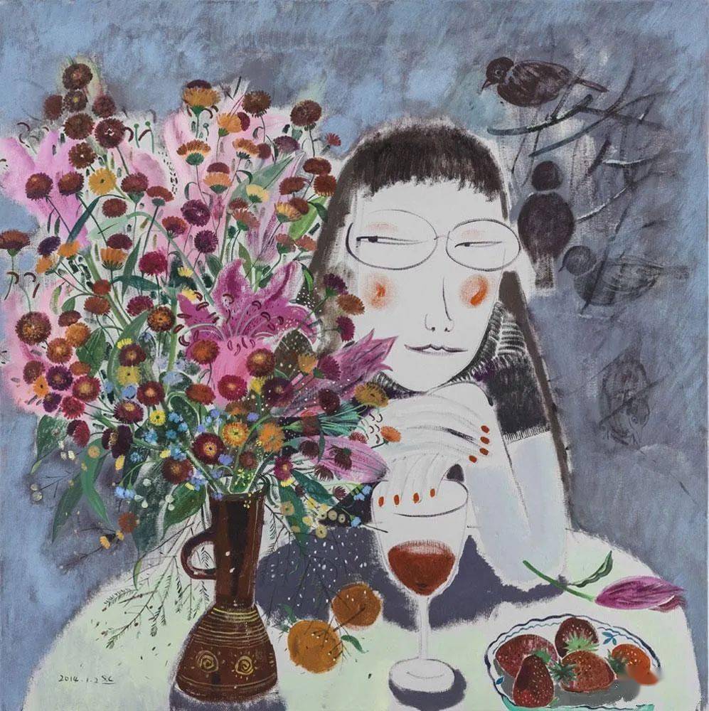 申玲—油画作品