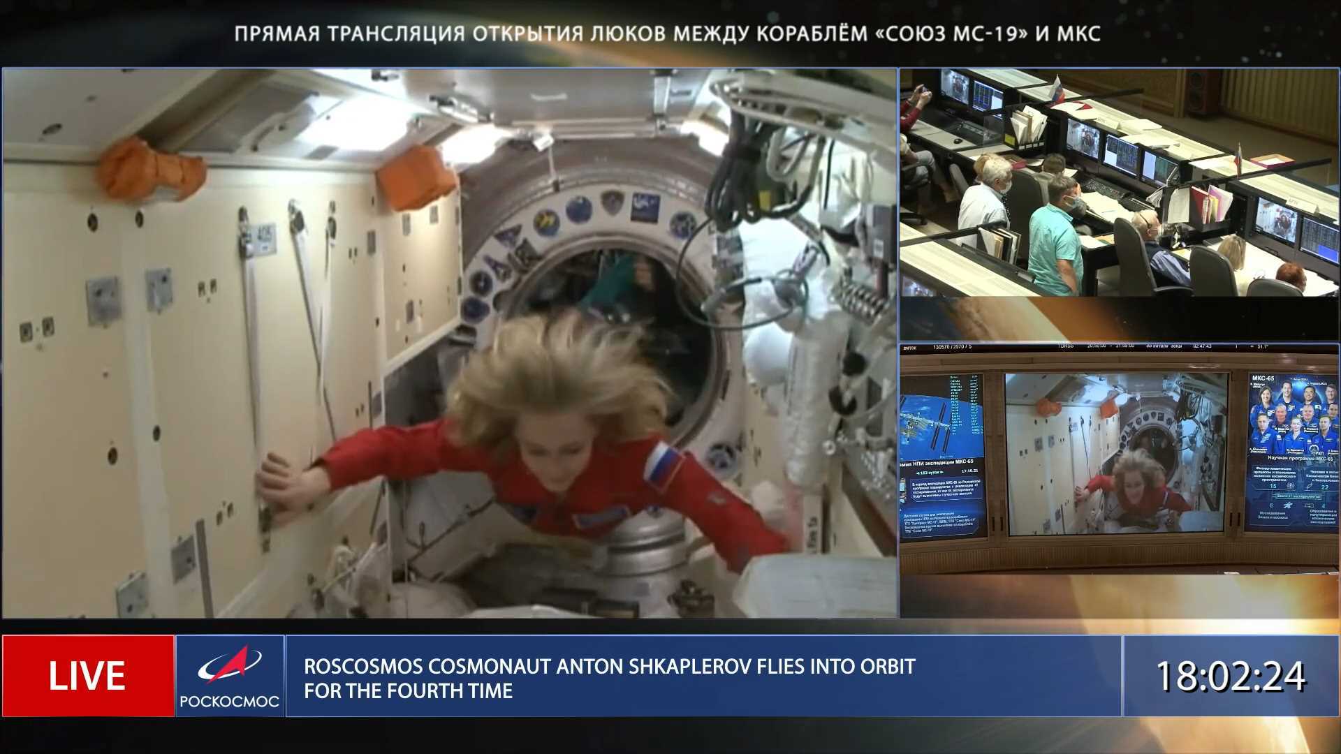尤利娅|史上首次！俄罗斯在国际空间站拍摄太空电影