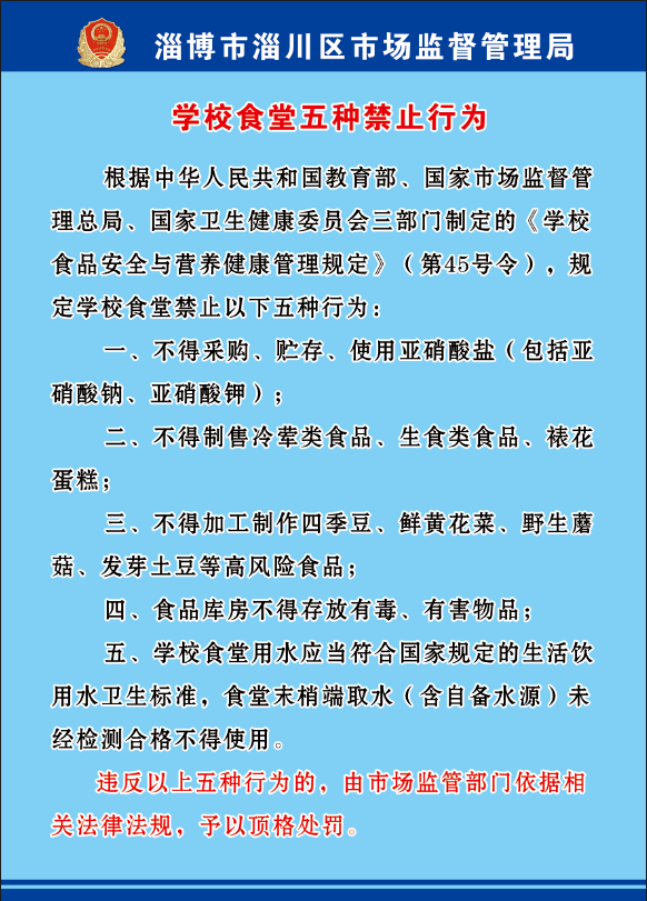 【基层风采】学校食堂食品安全怎么抓?淄川全区校长受培训