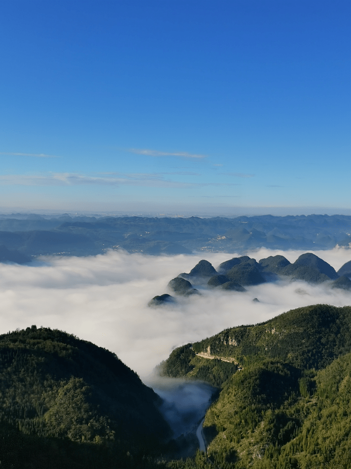 我老家普定绝美快来打卡这处云海