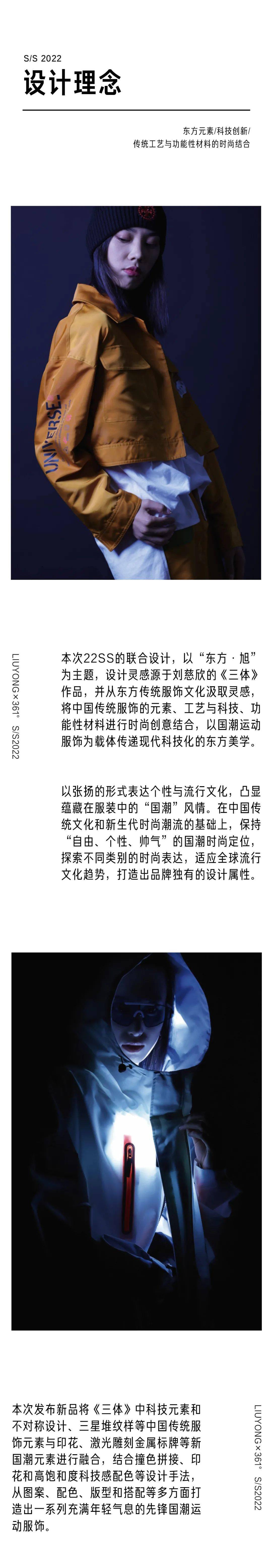 品牌 S/S2022 深圳时装周 | LIUYONG X 361°:以运动科技元素塑国潮设计风骨