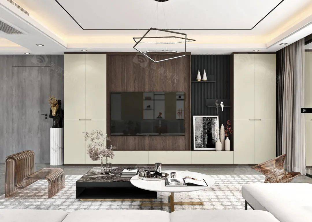 星标今年流行的莫兰迪全屋定制，太好看了！