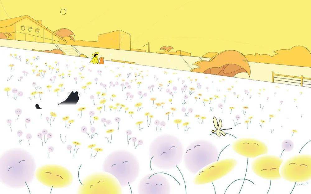 Genie 插画 | 未来主义也能唯美？空灵少女的梦幻世界