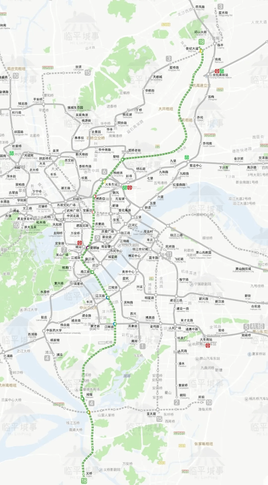 杭州2035年交通规划出炉,新增多条地铁线路,附最新解读!