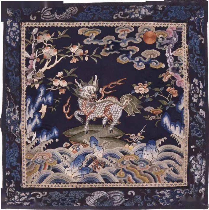 麒麟_刺绣