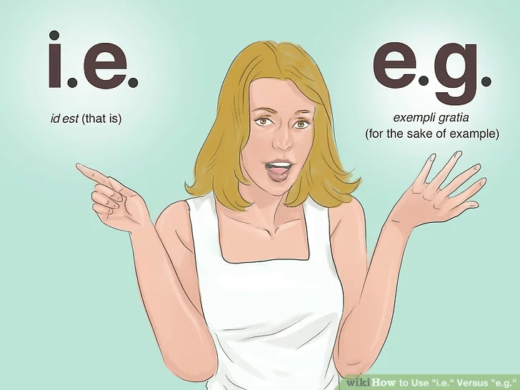 「e.g.」是拉丁语 exempli gratia 的缩写,意思是「举例」.