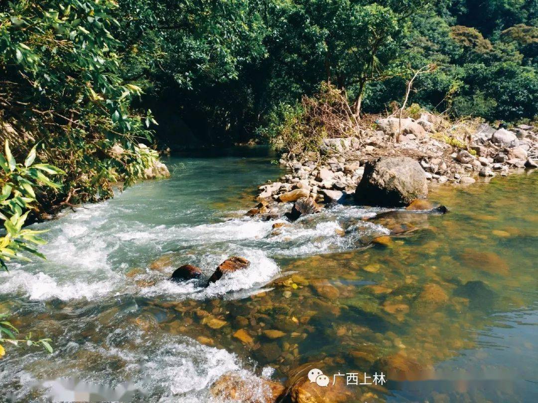 上林大庙江风景区图片