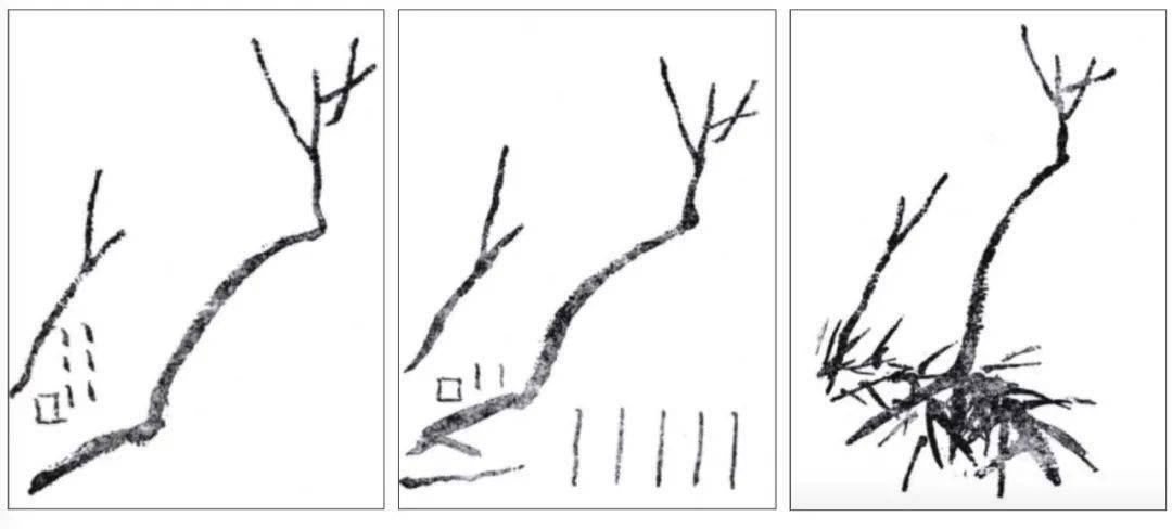 潘天寿关于构图问题之开合