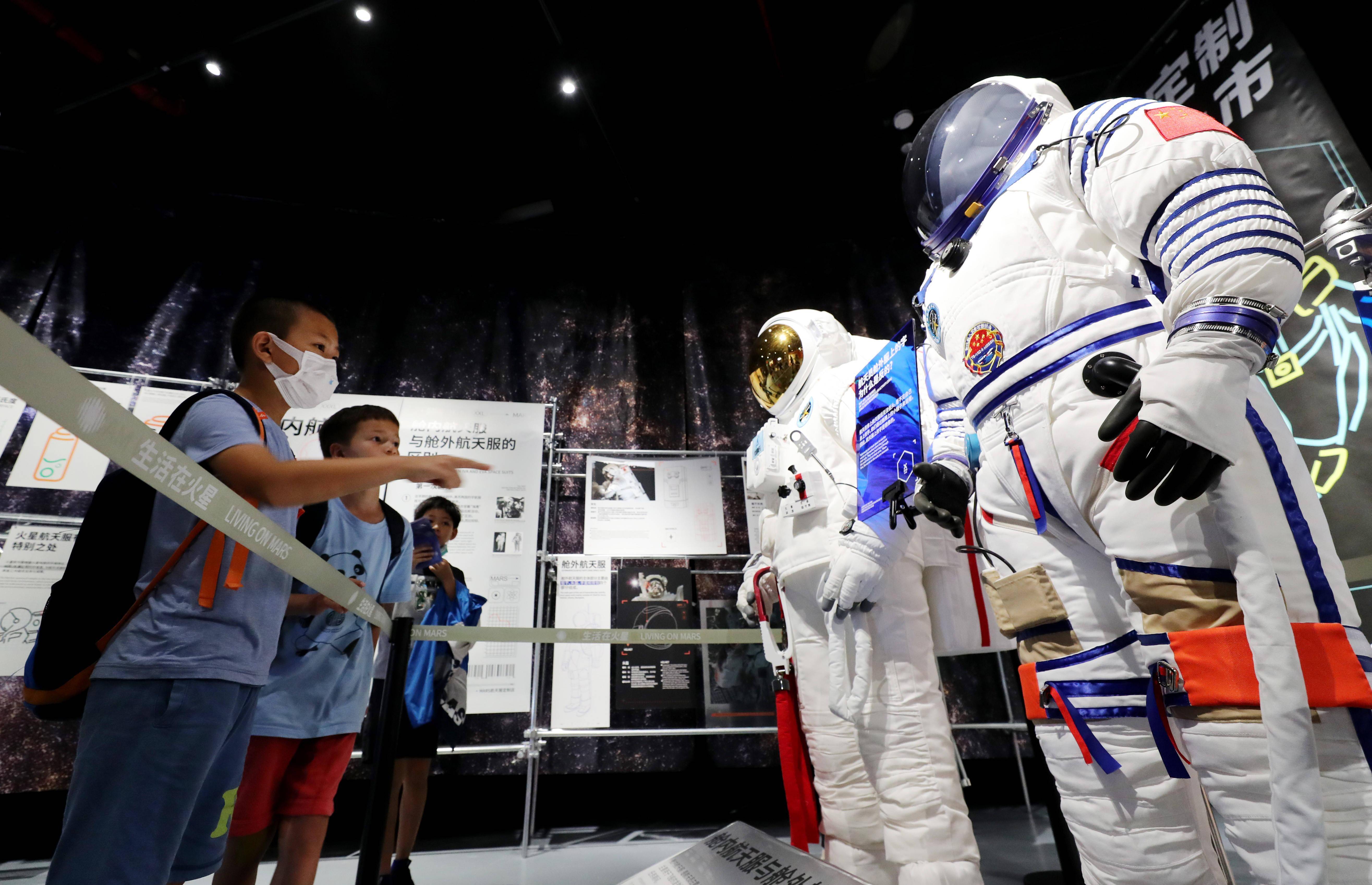 上海天文馆火星展 探秘火星衣食住行