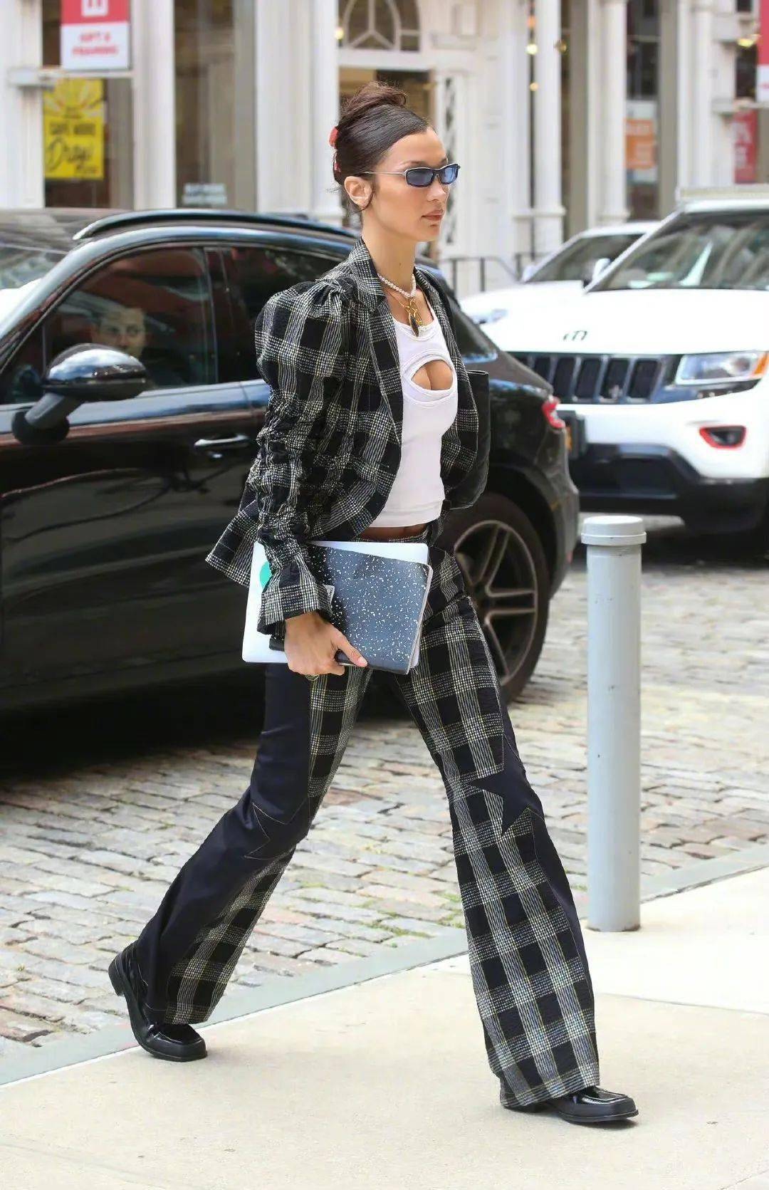 Hadid 只花10块钱，我成功复刻了Bella Hadid 1000美金的套装！