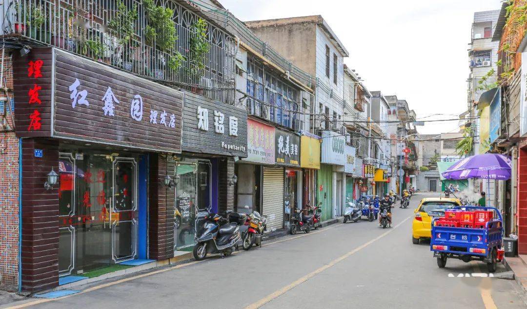 惠东老城区的街头巷尾够味