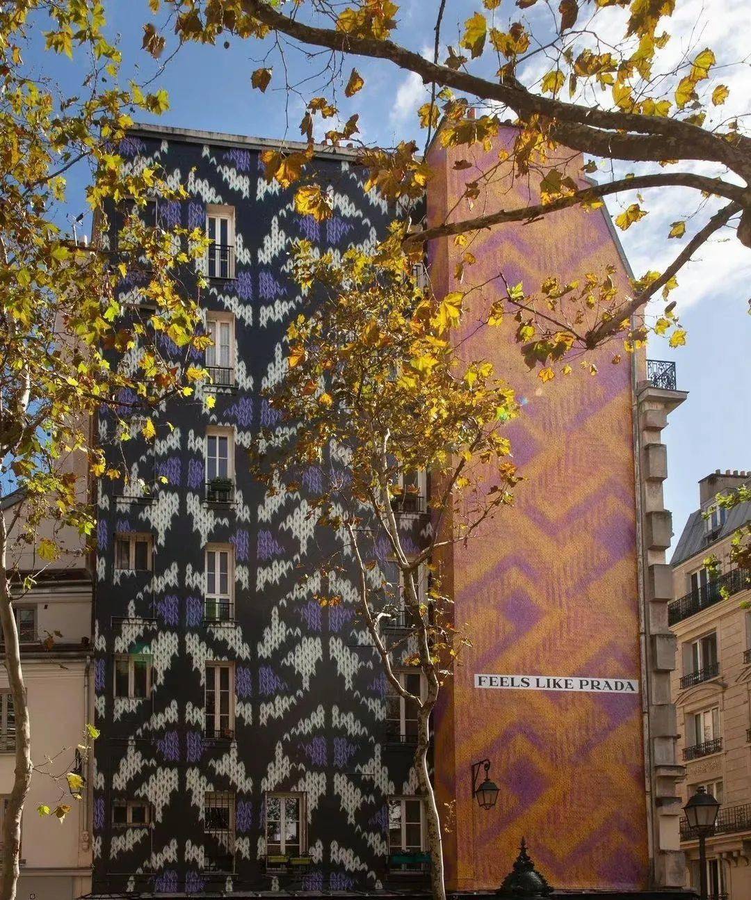 「feel like prada」的pattern不单单只停留在上海你还能在东京米兰