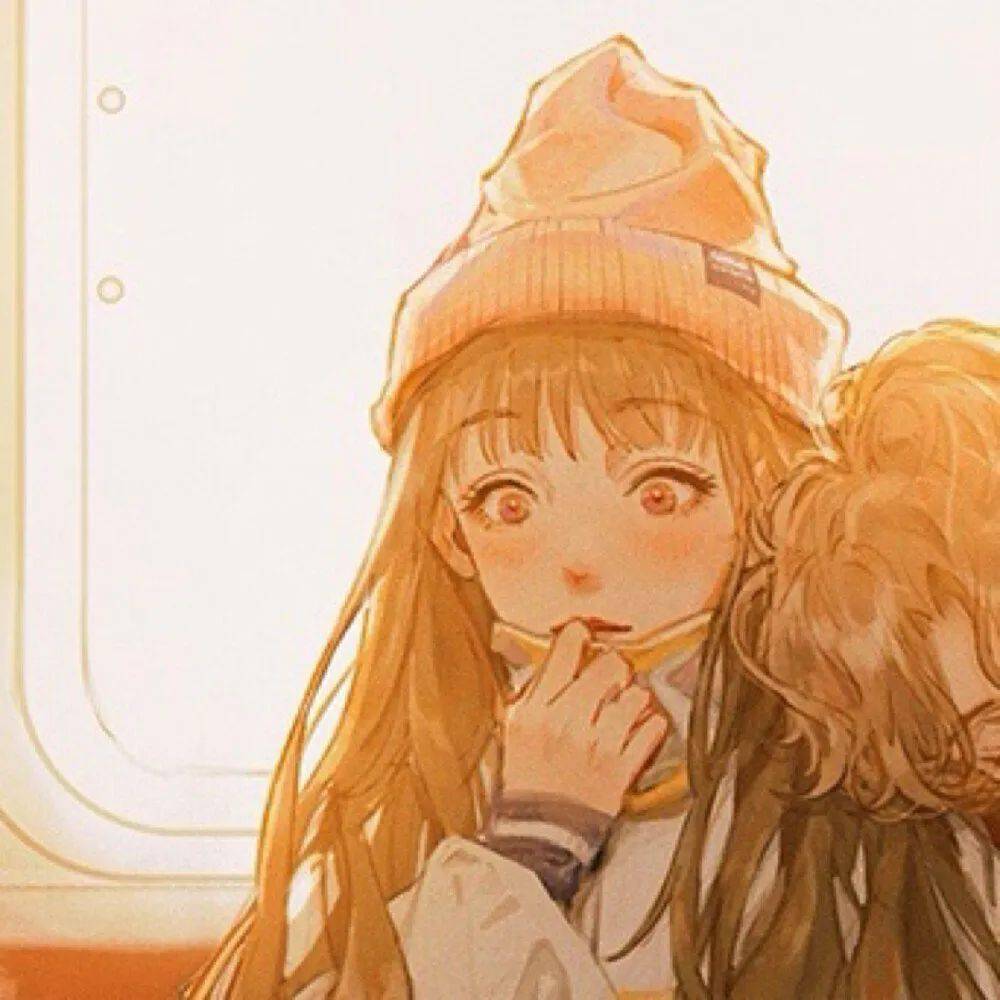 温柔好看的情侣头像