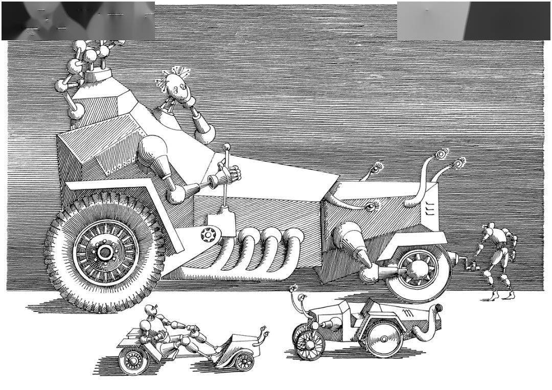 主题|莱姆插画中的奇思怪谈