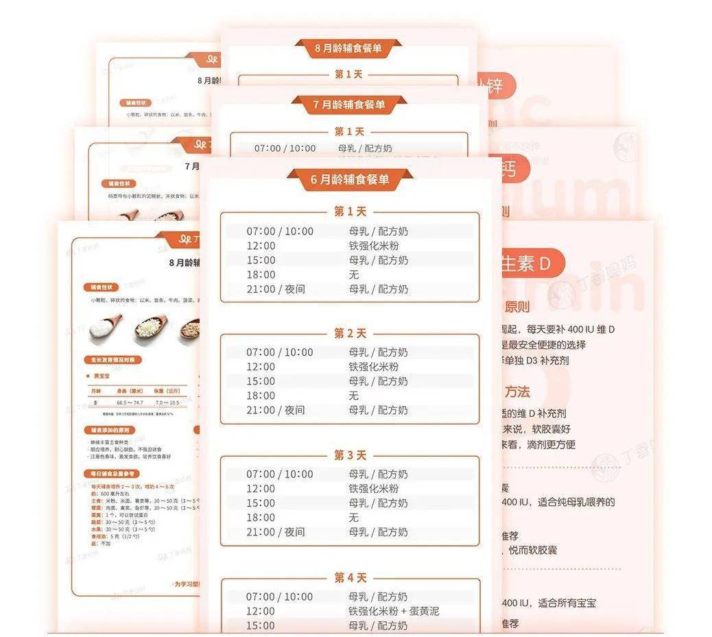 月龄|营养师的 6～24 月龄辅食食谱，跟着学，喂出聪明健壮娃！