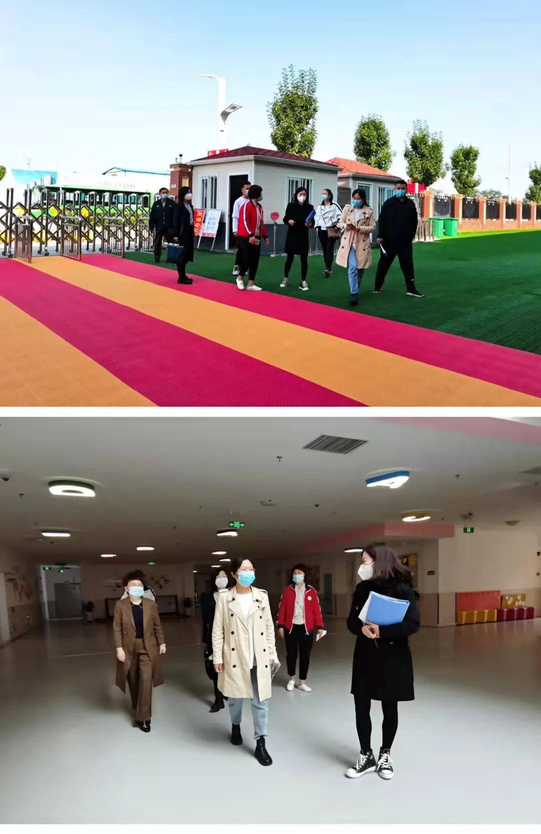 安全抓不懈,督导促发展——菏泽市妇联实验幼儿园南园区迎接安全督导