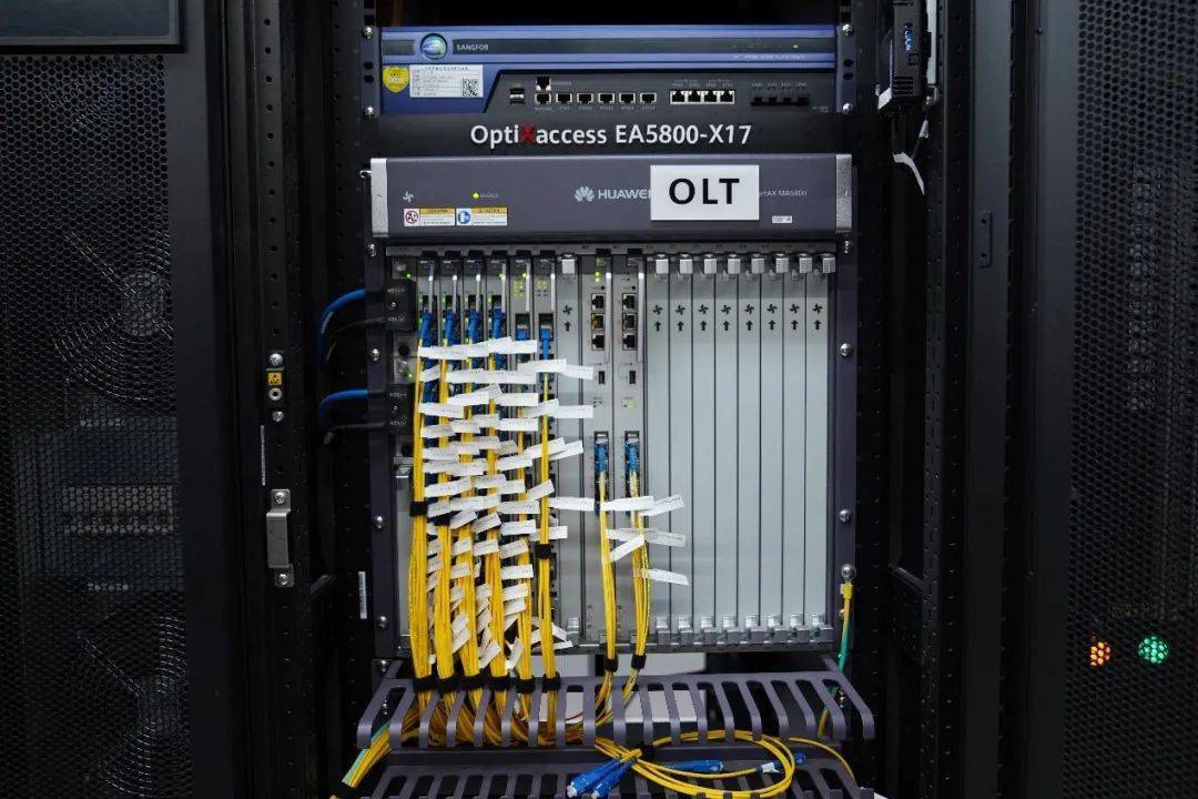 协和深圳医院部署的华为全光园区olt设备