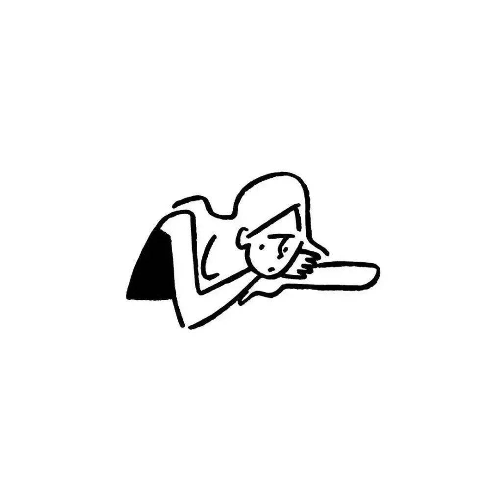 简笔画头像｜简洁到极致！