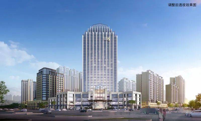 公示中九华新城61祥霖大厦酒店项目调整