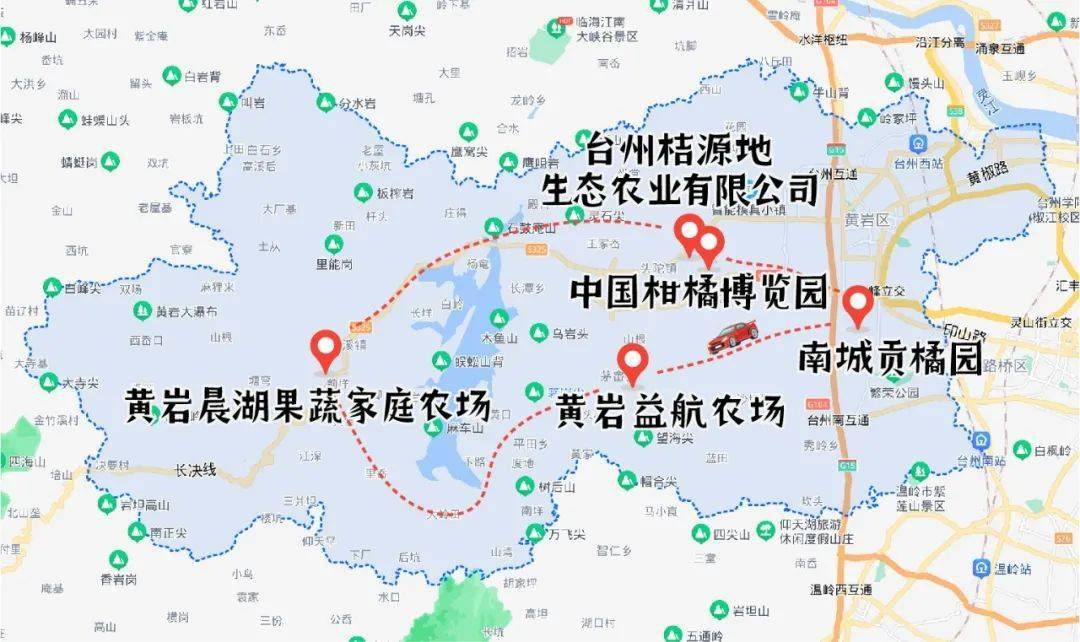 浙江省黄岩县详细地图图片