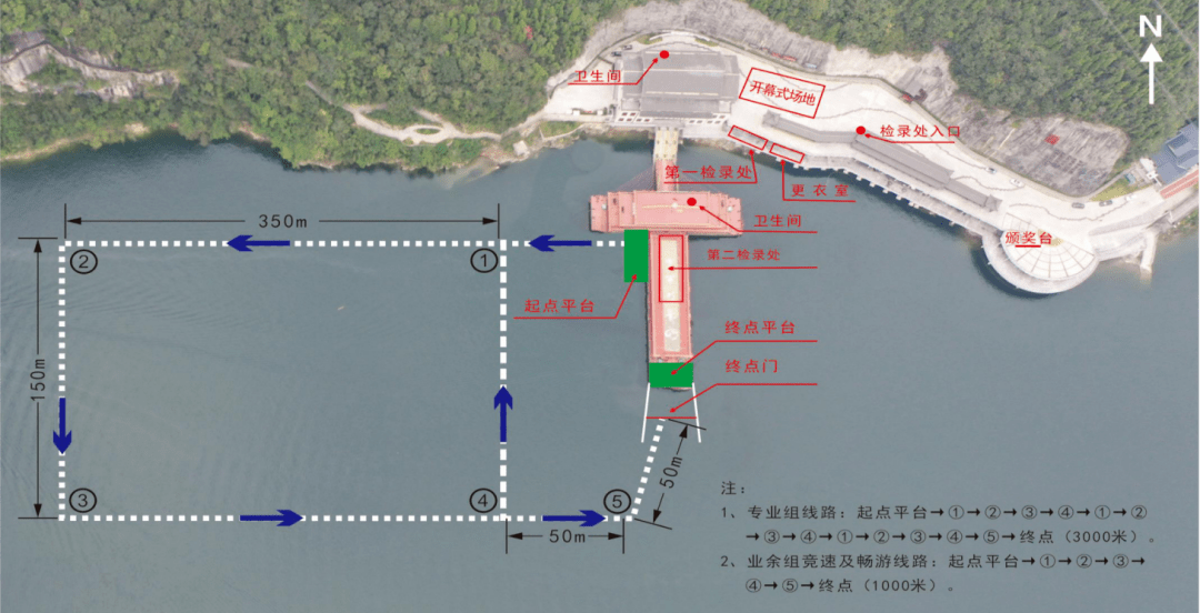 长阳喊你来20℃天然泳池游泳啦!