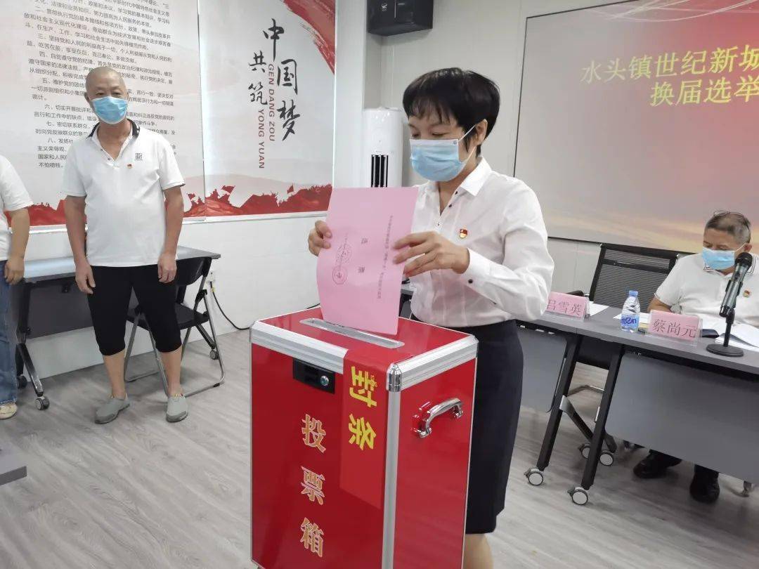 水头镇圆满完成村级党组织换届选举工作!新班子亮相!