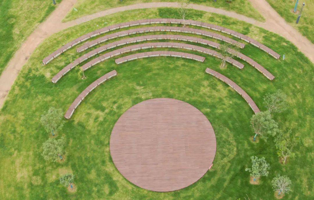 快来打卡创新港周边的环形公园