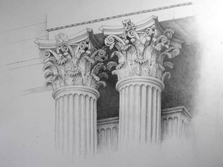 上百张建筑素描图拯救你薄弱的透视能力和空间感