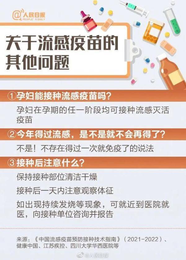 疫苗|【防疫微课堂】流感疫苗和新冠疫苗能同时打吗？看图了解