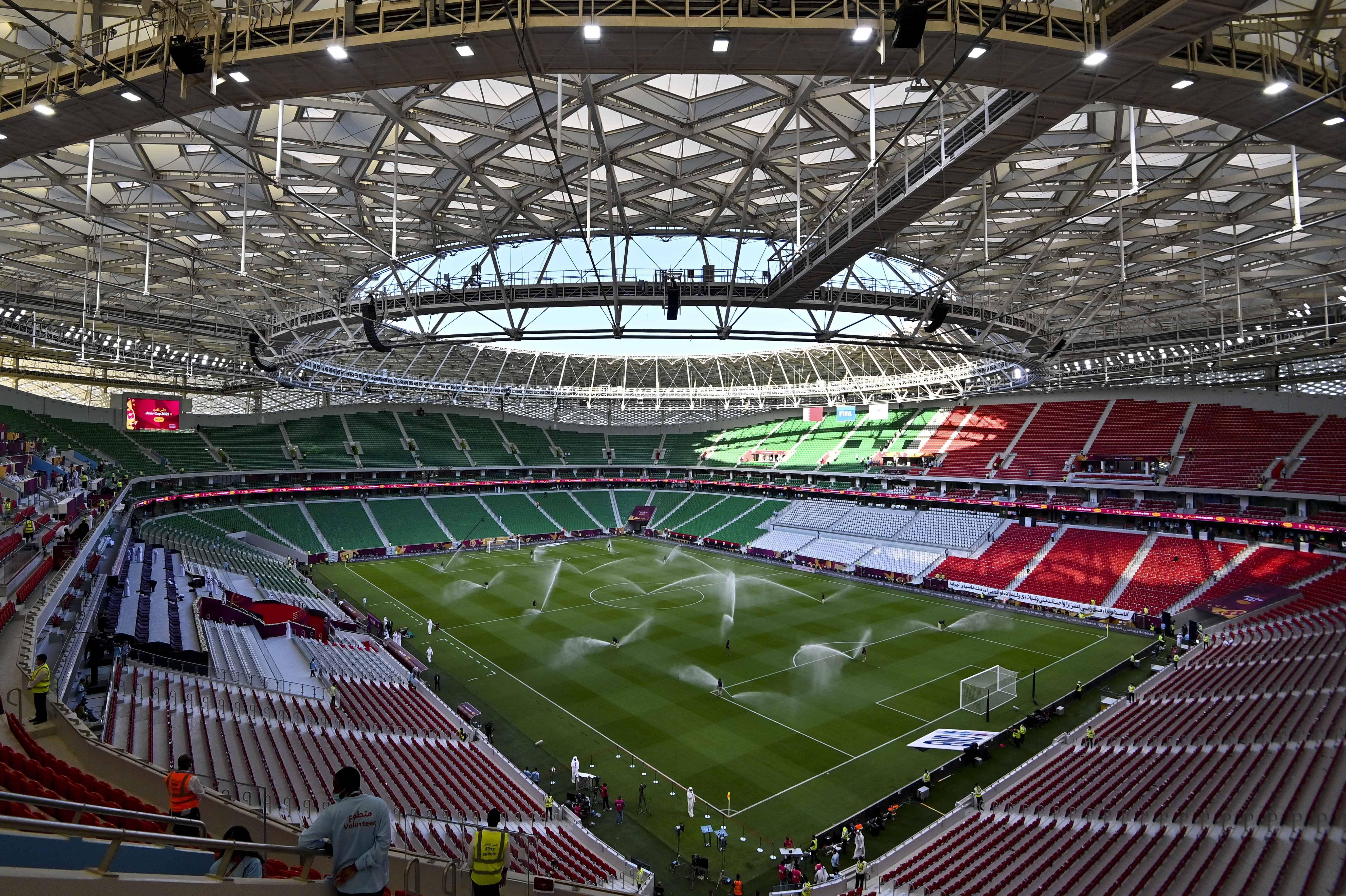 外景|足球——卡塔尔世界杯第六座完建球场揭幕