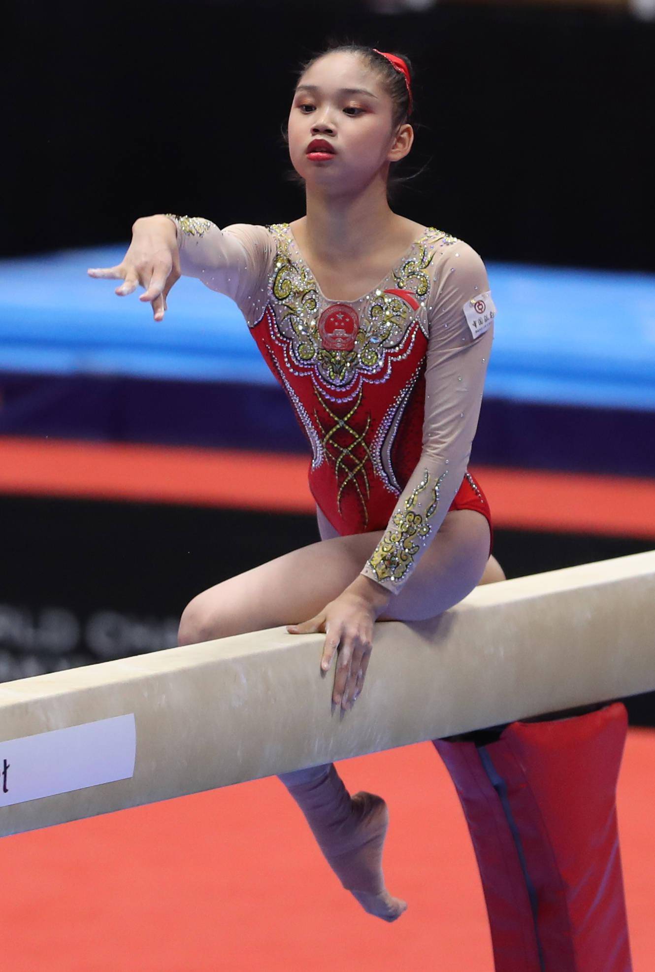 体操世锦赛平衡木决赛罗蕊获第五名