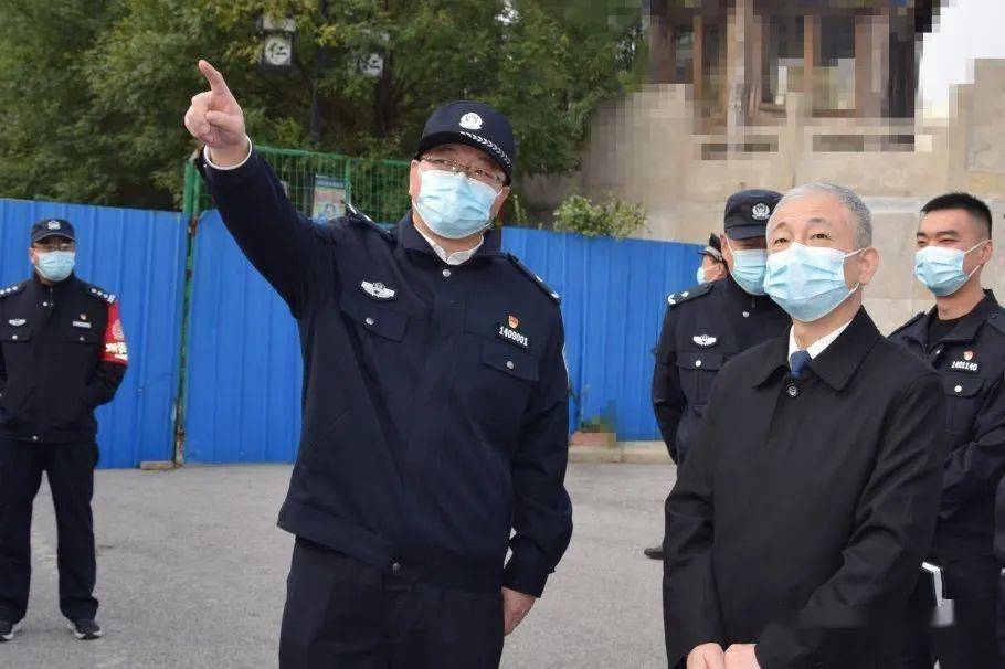 崔恩平到汾阳监狱督导检查工作