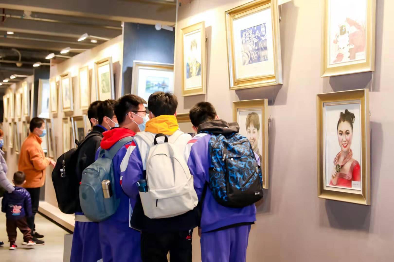 情意|冬奥花开新首钢！京源学校学生作品展记录首钢华丽转身