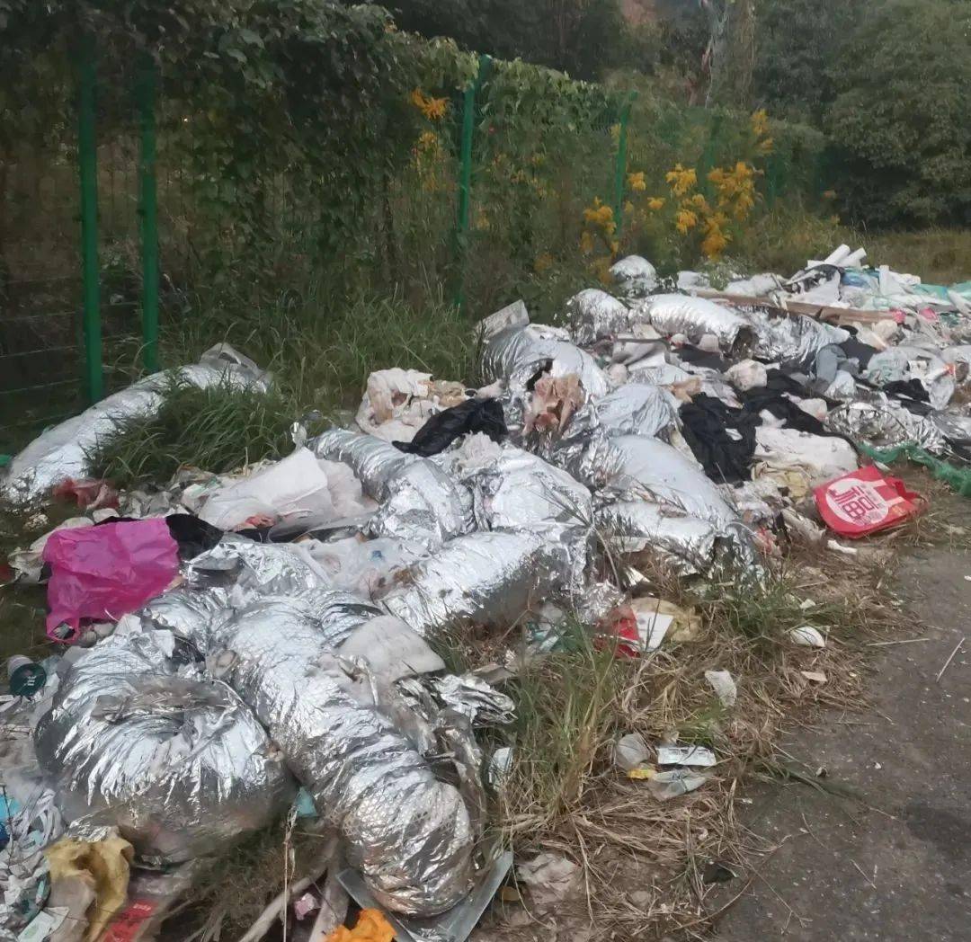大煞风景镇江新区这个景点垃圾成堆网友呼吁