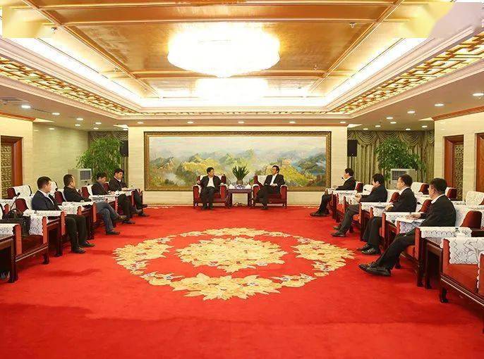 张孟星会见石家庄市栾城区委书记张小勇