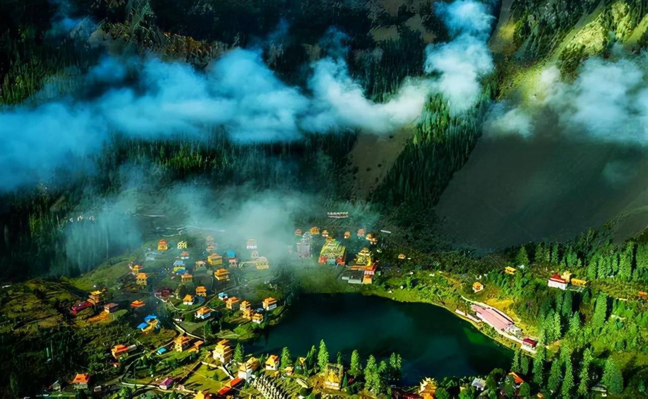 措卡湖人间仙境九天瑶池