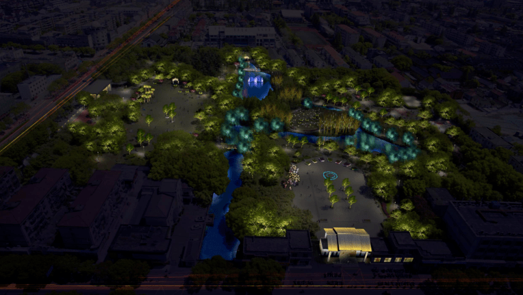 夜太美！松江这座公园即将亮灯啦！