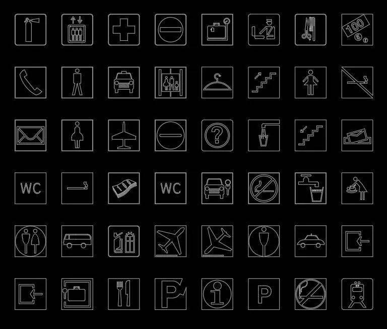 这份cad图例图标合集必须人手一份