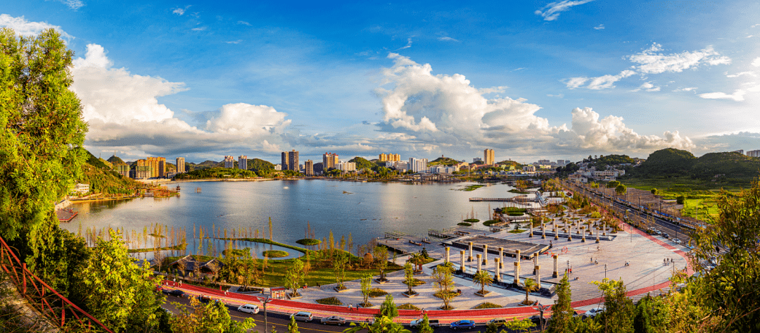 娄湖美图欣赏|一湖三山并湖畔,九亭二廊遥相应_景区