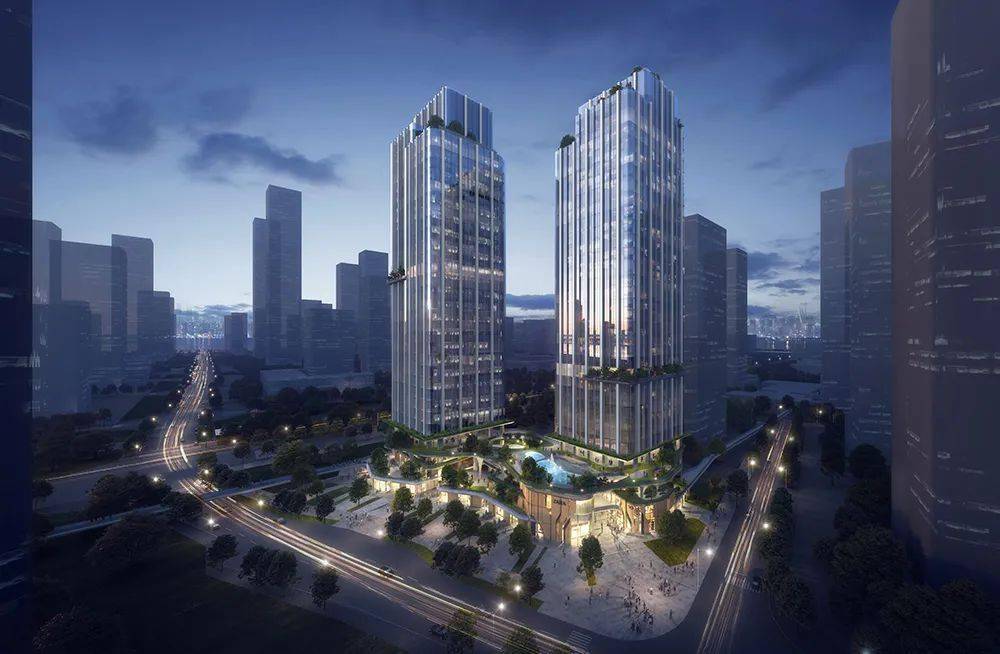 aedas新作珠海横琴保税区都市中的热带雨林